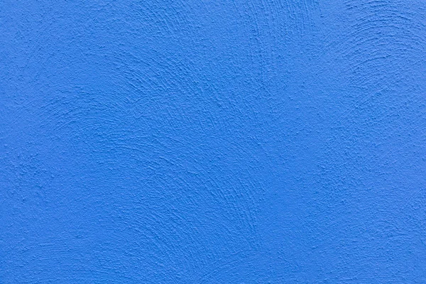 Фон Синей Окрашенной Штукатурки Стены Яркий Цвет — стоковое фото