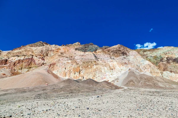 Prachtige Rots Formaties Kunstenaars Rijden Death Valley — Stockfoto