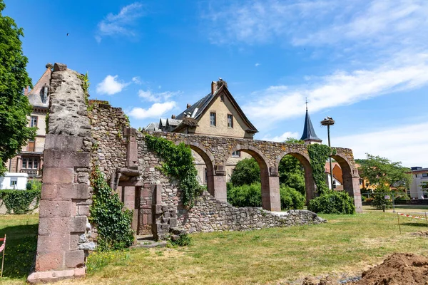 Ruïnes Van Het Klooster Van Munster Frankrijk — Stockfoto
