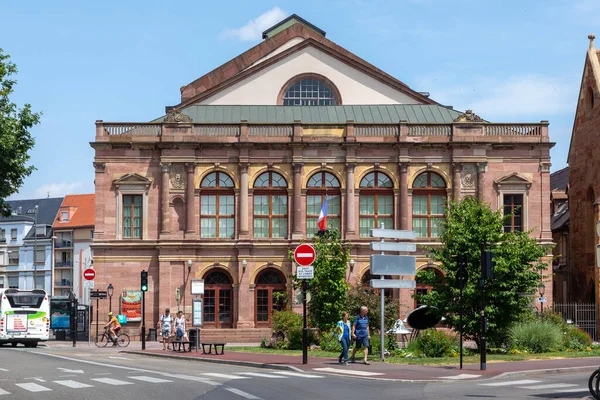 Colmar Frankrike Juni 2023 Fasad Kommunal Teater Frankrike Alsace Colmar — Stockfoto