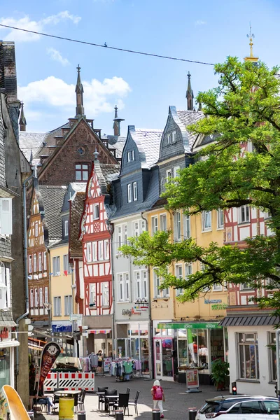 Монтабаур Германия Июня 2023 Года Людям Нравится Посещать Старый Город — стоковое фото