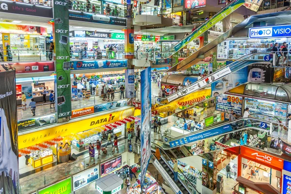 Bangkok Thailand December 2009 Pantip Plaza Bigges Electronic Software Shopping — Stock Photo, Image