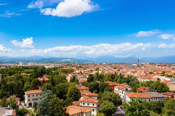 Pohled Panorama Vicenza Vesnice Architekta Andrea Palladio — Stock fotografie