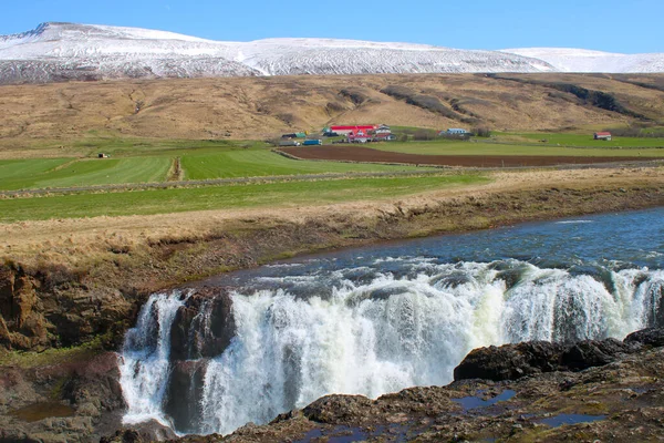 アイスランドの Kolugljufur — ストック写真