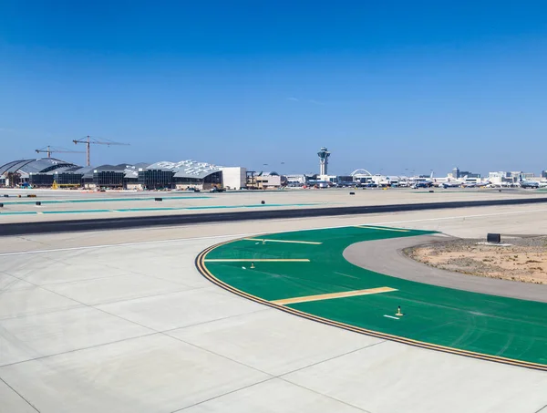 Losd Angeles Usa Juni 2012 Landingsbaan Met Markeringen Het Vliegveld — Stockfoto