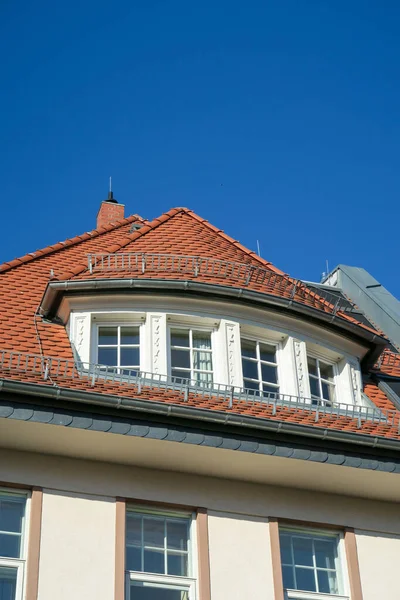 Detail Classicistic Window House Facade Germany — Stock Photo, Image