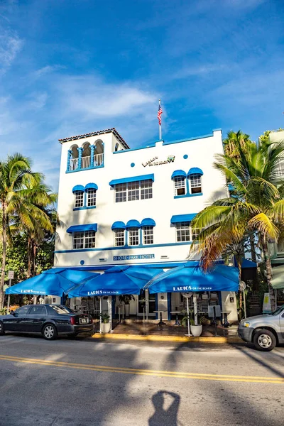 Miami Usa August 2014 Fassade Des Shore Park Hotels Der — Stockfoto