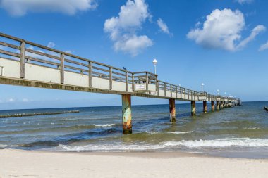 Koserow, Usedom, Almanya 'daki tarihi iskele