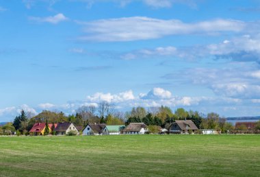 Almanya 'nın Usedom kentindeki küçük Luetow köyüne