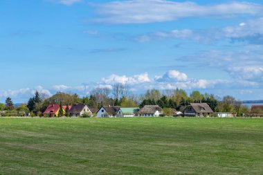 Almanya 'nın Usedom kentindeki küçük Luetow köyüne