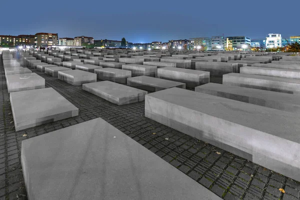 Berlín Alemania Octubre 2014 Monumento Holocausto Berlín Alemania Consta 2711 —  Fotos de Stock