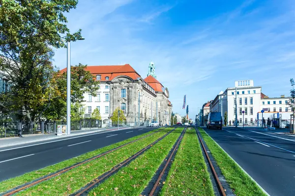 Berlín Alemania Octubre 2014 Fachada Del Ministerio Federal Economía Energía — Foto de Stock
