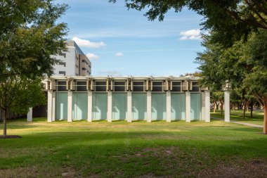 Fort Worth, Teksas - 5 Kasım 2023: Kimbell Sanat Müzesi kültür bölgesinde yer almaktadır ve Ft Worth, Teksas, ABD 'de Avrupa Eski Ustalar ve gezici sanat sergilerine ev sahipliği yapmaktadır.