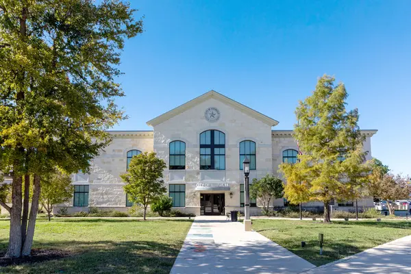 Modern City Hall Old Western City Kerrville Texas Usa — Stock Photo, Image