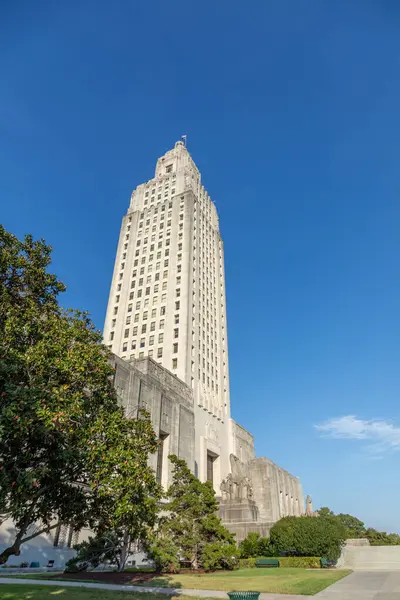 Louisiana Delstatshovedstadstårn Baton Rouge Usa – stockfoto