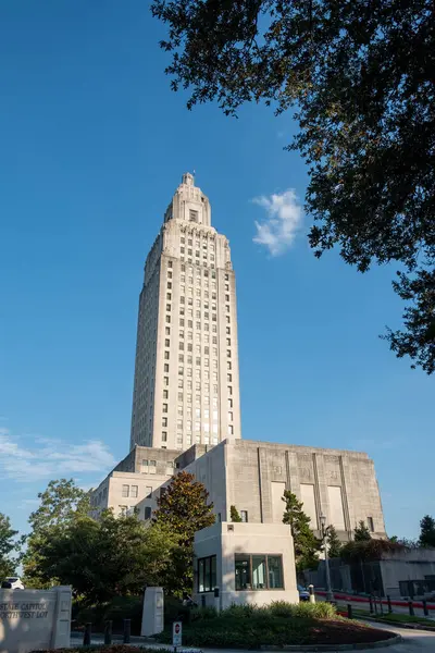 Torre Del Capitolio Estatal Luisiana Baton Rouge Estados Unidos — Foto de Stock