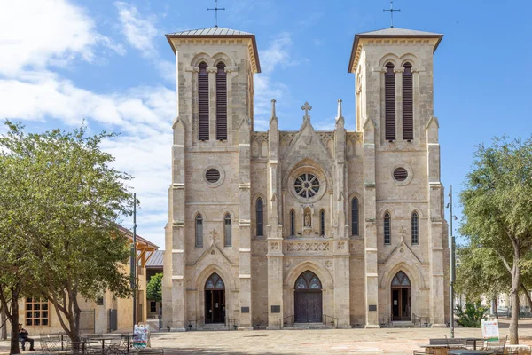 San Fernando Cathedral San Antonio Texas Verenigde Staten — Stockfoto