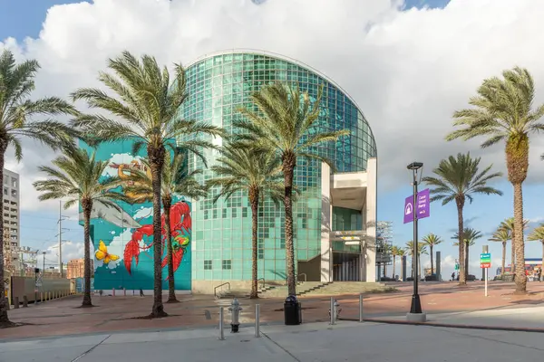 New Orleans Usa October 2023 View Facade Famous Aquarium New — Stock Photo, Image