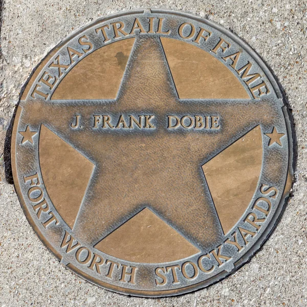 Fort Worth Texas November 2023 Texas Spår Berömmelse Utmärkelser Frank — Stockfoto
