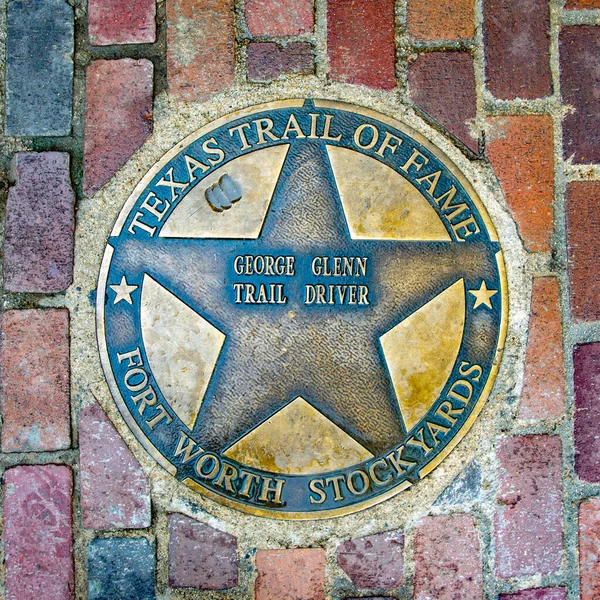 Fort Worth Teksas Listopada 2023 Teksas Szlak Sławy Honorów Starego — Zdjęcie stockowe