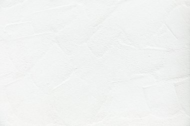 Harmonik beyaz boyanmış alçı duvar deseni.