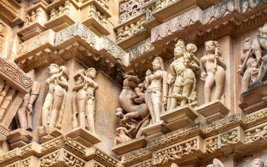 the Ranakpur Temple in Pali, Rajasthan, is dedicated to Jain Tirthankara Rishabhanatha. This temple is famous for experimental love-making scenes and other sexual practices on the panels of temple walls clipart
