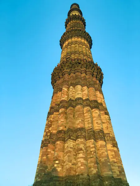 Famous Qutub Minar Tower New Delhi India — Stock Photo, Image