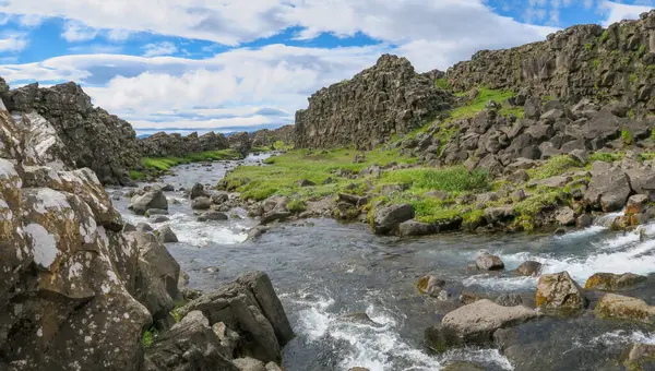 冰岛美丽的国家公园里的风景秀丽 — 图库照片