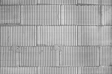 İnşaat alanındaki kırmızı boş blok duvarının arkaplanı