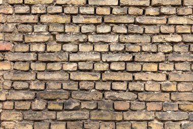 pattern of old grungy dirty historic brick wall clipart