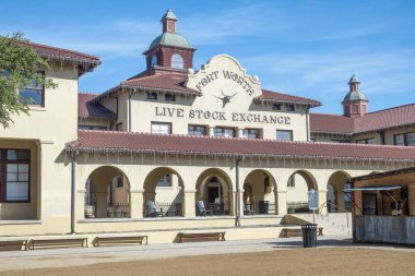 Ünlü Stockyard 'daki Live Stock Exchange binası şu anda North Fort Worth Tarih Topluluğu Müzesi' ne ev sahipliği yapmaktadır.,
