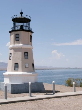Havasu Gölü eyalet parkındaki deniz feneri, Arizona, ABD