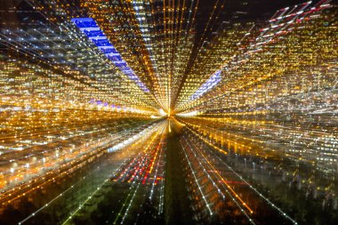 Jena, Almanya prekast beton döşeme ile gece yapılan bina