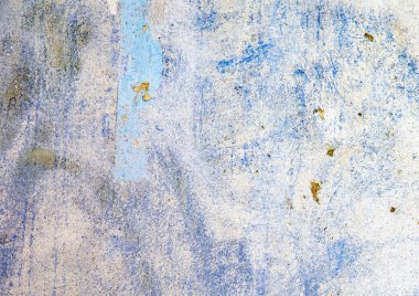 Duvar kağıdını grunge ve zamanın sembolü olarak farklı tarihsel renklerle kaldırdıktan sonra alçı duvarın deseni