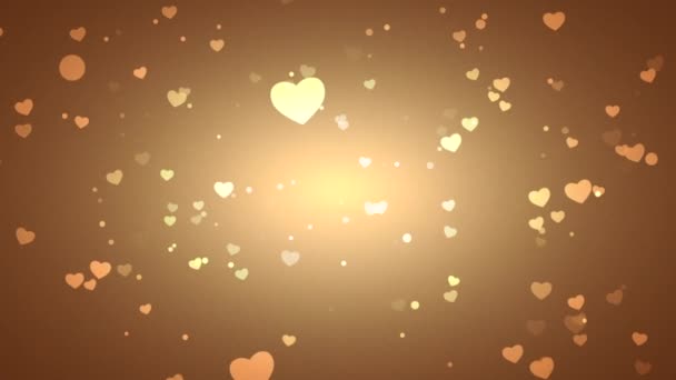 Valentines Video Achtergrond Met Nadruk Liefde Romantiek Kan Worden Gebruikt — Stockvideo