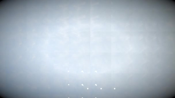 デスクトップのスクリーンセーバー テキストオーバーレイ または企業のプレゼンテーションの微妙なデザイン要素の背景として使用するためのコンピュータが生成された青の背景 — ストック動画