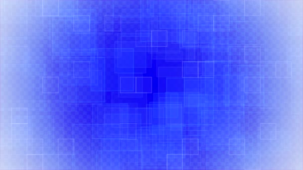 Computergenerierte Animierte Graue Quadrate Als Hintergrund Für Den Einsatz Als — Stockvideo
