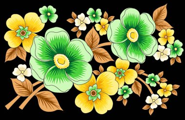 Çiçek dokusu arkaplanı