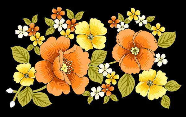 Sanatsal doğa arkaplan elementi