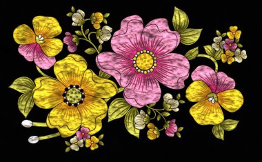 Duvar kağıtları için soyut metal doğa motifi