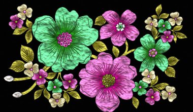 Güzel çiçek arkaplanı, kusursuz desen.