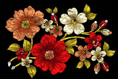 Çağdaş çiçek tasarımı ve grunge twist