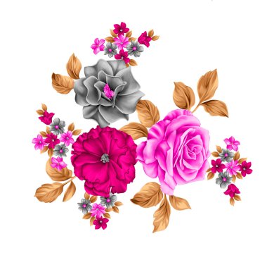 vektörsüz çiçek deseni arkaplanı