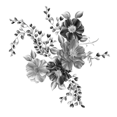 Retro tarzı çelik çiçekleri, Metalik desen çiçek sanat eserleri