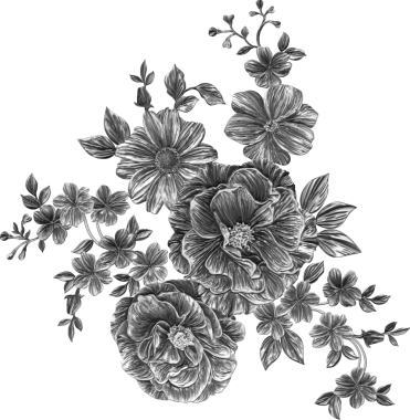 Klasik çelik botanik oymacılığı