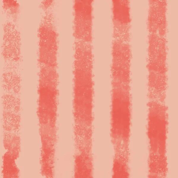 Seamless pattern of vertical abstract watercolor red strips. Watercolor print for clothes. Bright designer element