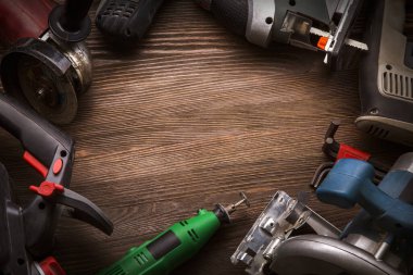 Elektrikli el araçlar (tornavida matkap gördüm jigsaw jointer) fotoğraf işleme: instagram