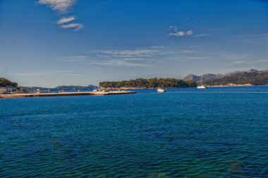 Dubrovnik 'teki CopaCabana plajı.