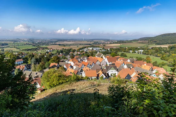 Beautiful View Town Schieder Schwalenberg State North Rhine Westphalia Germany — Zdjęcie stockowe