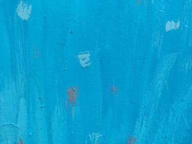 mavi soyut arka plan. Mavi boya. Boya dokusu. Soyut elle boyanmış element. damlalar ve boya çizgileri.